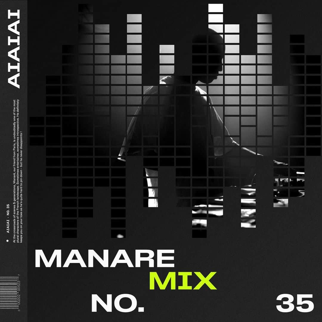 AIAIAIのインスタグラム：「“This mix is a journey exploring / showcasing the different emotions I’ve been going through during lockdown. As a dance-music mix didn’t feel right in such a standstill era, this selection is mostly composed of contemplative cuts. As weird as it sounds, I’ve - lately - realized how much of an obsession I had for intros, outros, interludes or just beat-less tracks : The inspirations behind this work finds its roots in this obsession. This piece also acts as a moodboard + my first research towards future productions, experimenting around an ambient music filled with jazz / nu-soul chords. In a way, this mix is a hunt for the perfect interlude, a compilation of sometimes short, sometimes long intermissions forming a new whole filled with imperfections. It has also been inspired by a discussion with my good friend Zainab Jama, music swap with my friend Maxine, the discovery of Diggs Duke and the ever going research of a common thread and consistance between the different sounds I equally love.”」