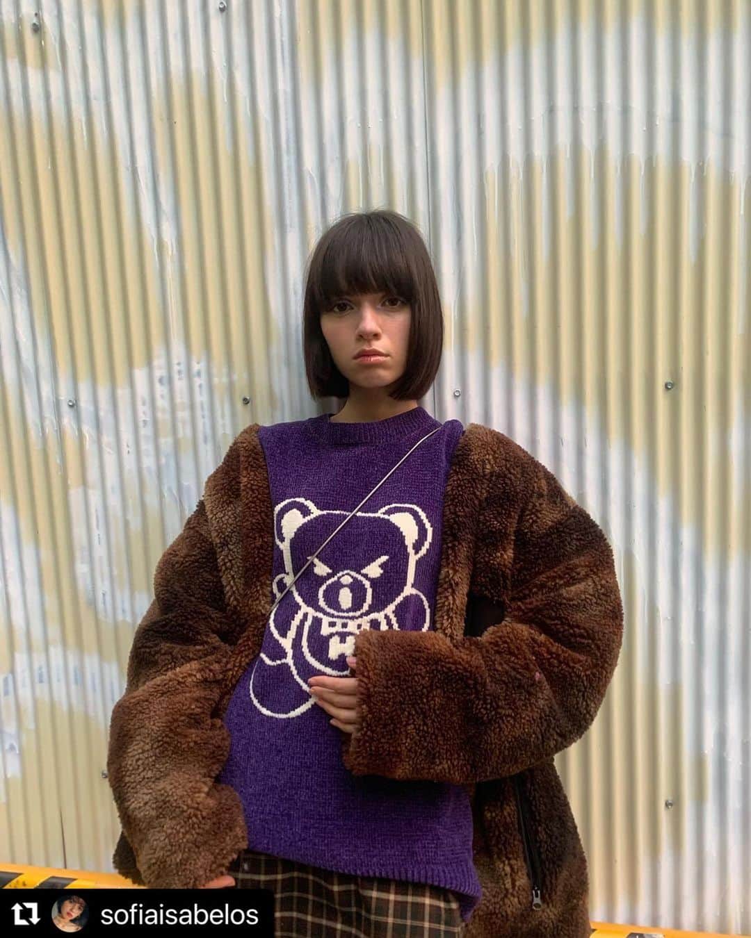 Hysteric Glamourのインスタグラム：「#Repost @sofiaisabelos with @make_repost ・・・ 😈 🐻」
