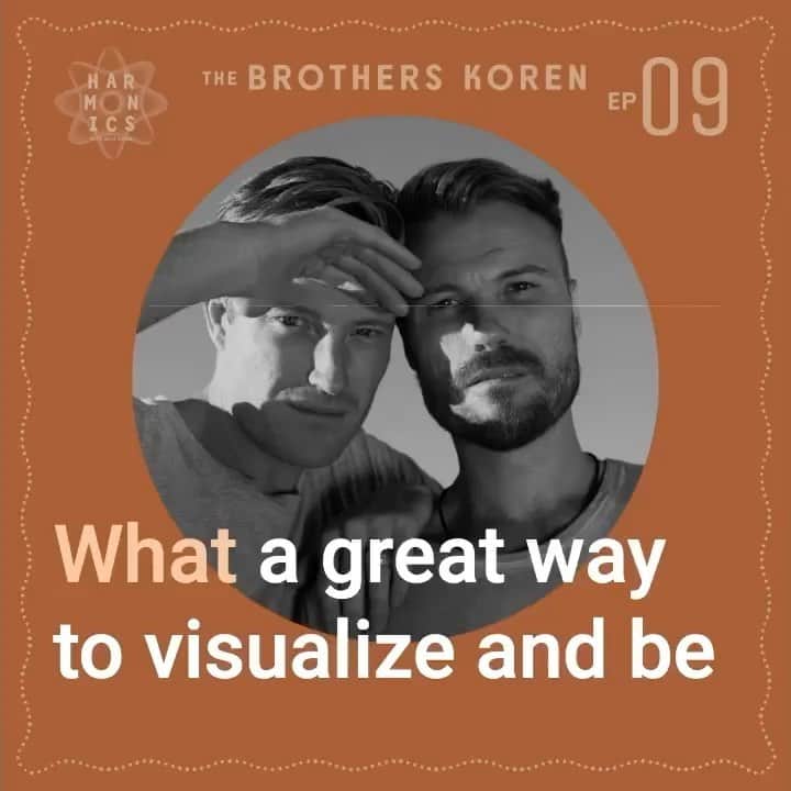 ベス・ベアーズのインスタグラム：「We all have "small voices" that tell us we aren't good enough- head over to listen to my dear @brotherskoren and I  discuss how to combat this on @harmonicspodcast ! Link in bio! 💛💛」