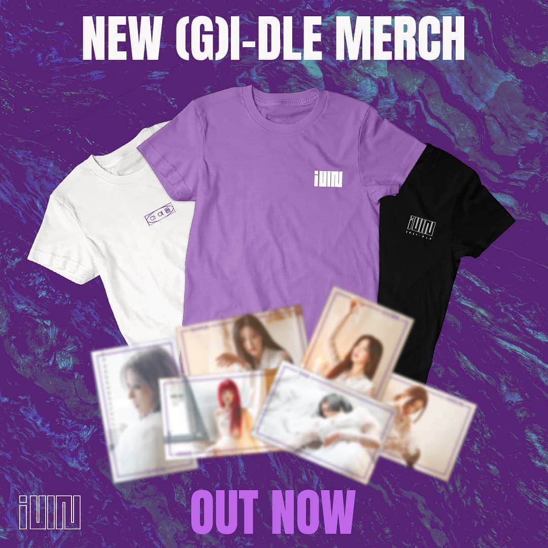 (G)I-DLEさんのインスタグラム写真 - ((G)I-DLEInstagram)「[📢] New merchs launched! 💕 ⠀ Check out new merchs 👕 & 📷 launched on (G)I-DLE's Official store!! ❤💜 ⠀ #여자아이들 #GIDLE #I_burn #화(火花) #HWAA ⠀ ▶️ https://gidle.lnk.to/Store」2月6日 0時26分 - official_g_i_dle