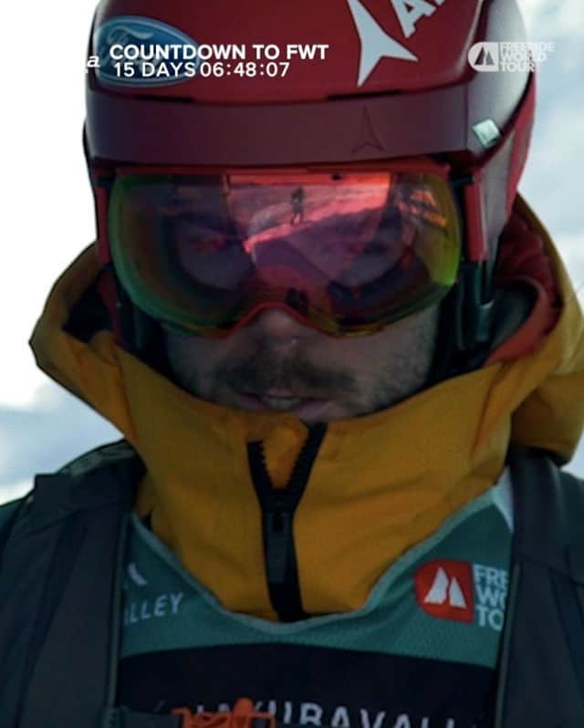 アルピナのインスタグラム：「Feel the fear and do it anyway. Coming soon #FWT21  #AlpinaWatches #ReachYourSummit #FreerideWorldTour Check out our bio to learn more about our partnership with the @FreerideWorldTour」