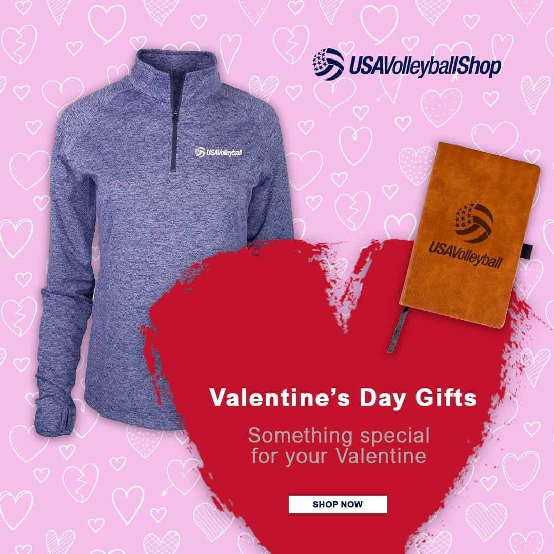 USA Volleyballさんのインスタグラム写真 - (USA VolleyballInstagram)「Have a special Valentine this year? We have the perfect gifts they will ❤️ in the USA Volleyball Shop!  Pick up the latest gear and accesories for your Valentine, 🔗 in bio.」2月6日 1時01分 - usavolleyball