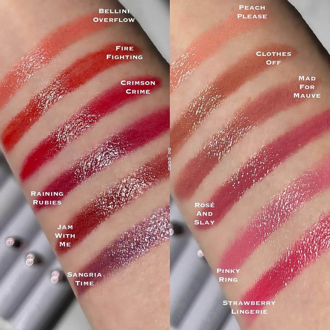 wet'n wild beautyさんのインスタグラム写真 - (wet'n wild beautyInstagram)「Swatching it up with #MegaLast High-Shine Lip Colors from @g_sqrd 🙌 Which color is your favorite?  Get them @Walmart @Amazon @Target @UltaBeauty @Walgreens and ALWAYS at wetnwildbeauty.com   #wetnwild #wetnwildbeauty #wetnwildmegalast #wetnwildlipcolor #megalasthighshine #beauty #crueltyfree」2月6日 0時58分 - wetnwildbeauty
