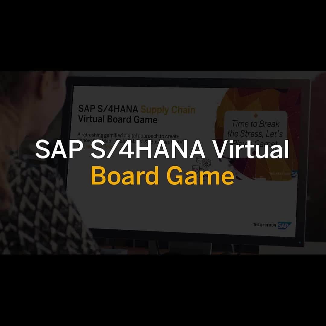 SAPのインスタグラム：「Discover the power of SAP #S4HANA through a virtual board game. 🎲 Request a free workshop: url.sap/mv0s8s」