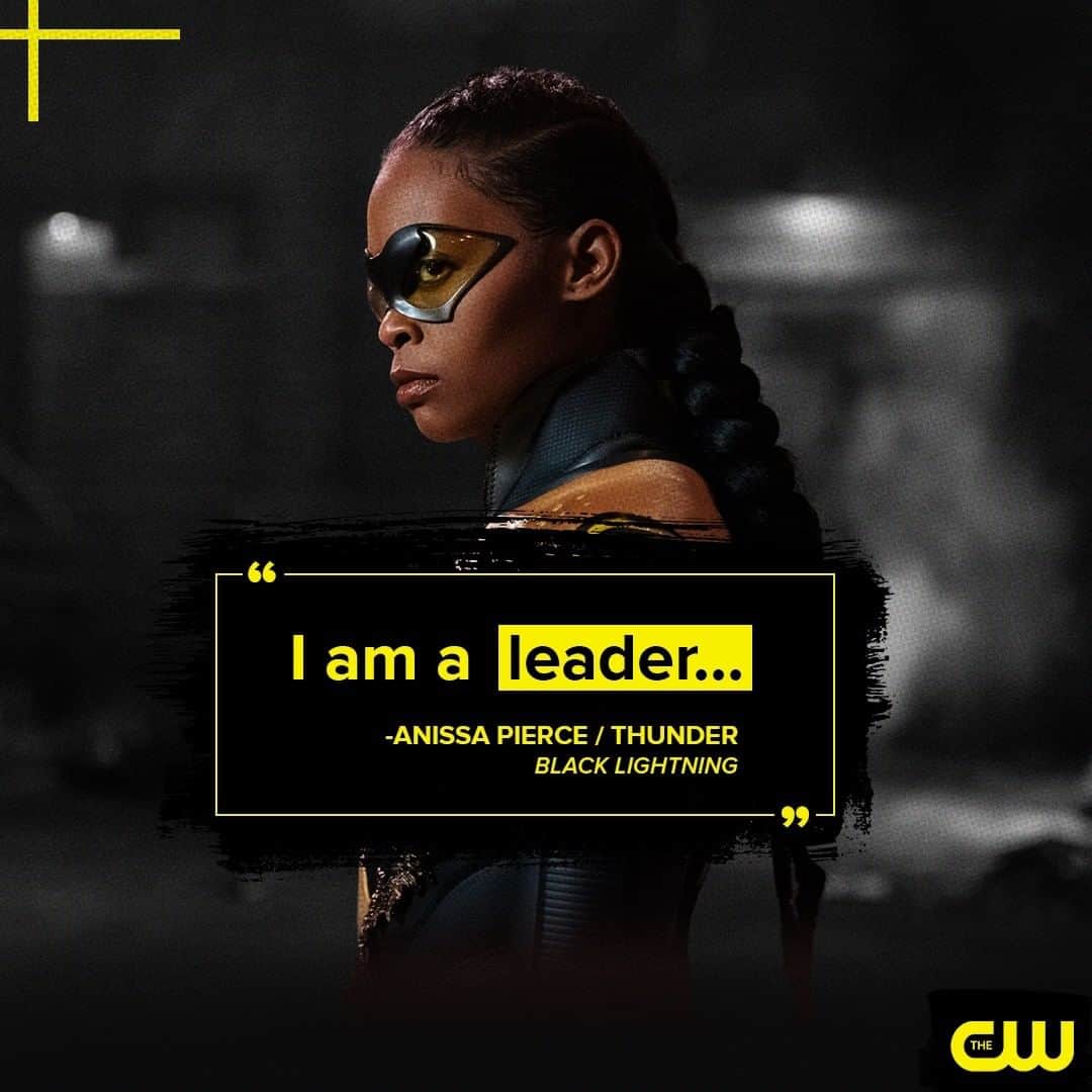 The CWさんのインスタグラム写真 - (The CWInstagram)「Thunder will always fight for her people. #BlackHistory #BlackHistoryMonth #BlackLightning」2月6日 2時00分 - thecw