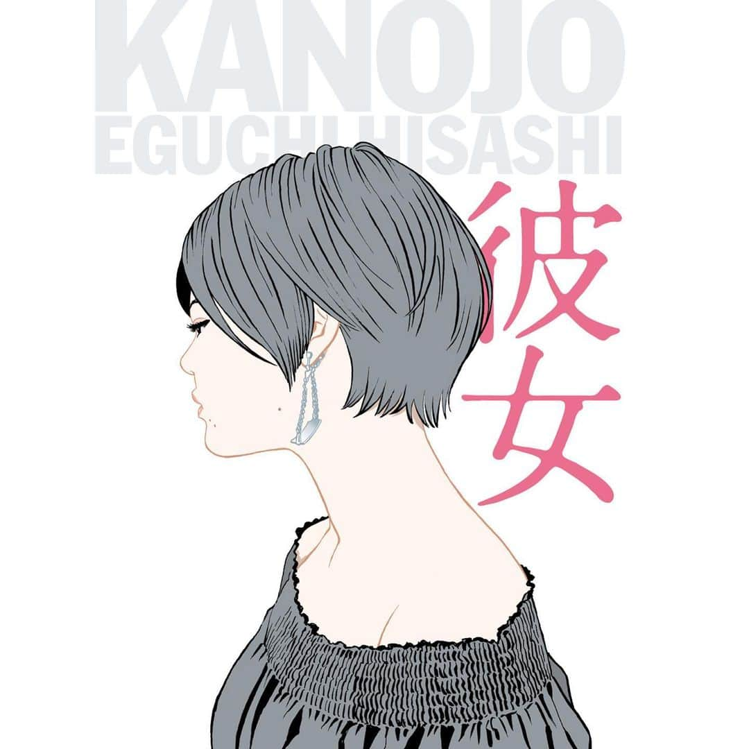 江口寿史さんのインスタグラム写真 - (江口寿史Instagram)「New art book "Kanojo"  released on March 10, 2021！」2月6日 2時09分 - eguchiworks