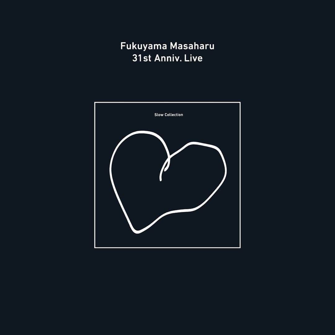 のインスタグラム：「福山雅治 " 初の全曲バラードライブ " ━━━━━━━━━━ Fukuyama Masaharu  31st Anniv. Live  Slow Collection ━━━━━━━━━━ 『Fukuyama Masaharu 31st Anniv. Live Slow Collection』と銘打った今回のオンラインライブでは、 昨年リリースされたニューアルバム『AKIRA』【初回限定「30th Anniv. バラード作品集『Slow Collection』」盤】に収録されている、 「心音」「最愛」「Dear」「恋の中」「桜坂」「Squall」「家族になろうよ」他、 珠玉のバラードソングのみで構成されたセットリストをお届けします。  ▼詳細はこちら https://is.gd/MaA9rm  #福山雅治 #SlowCollection #BROS1991」