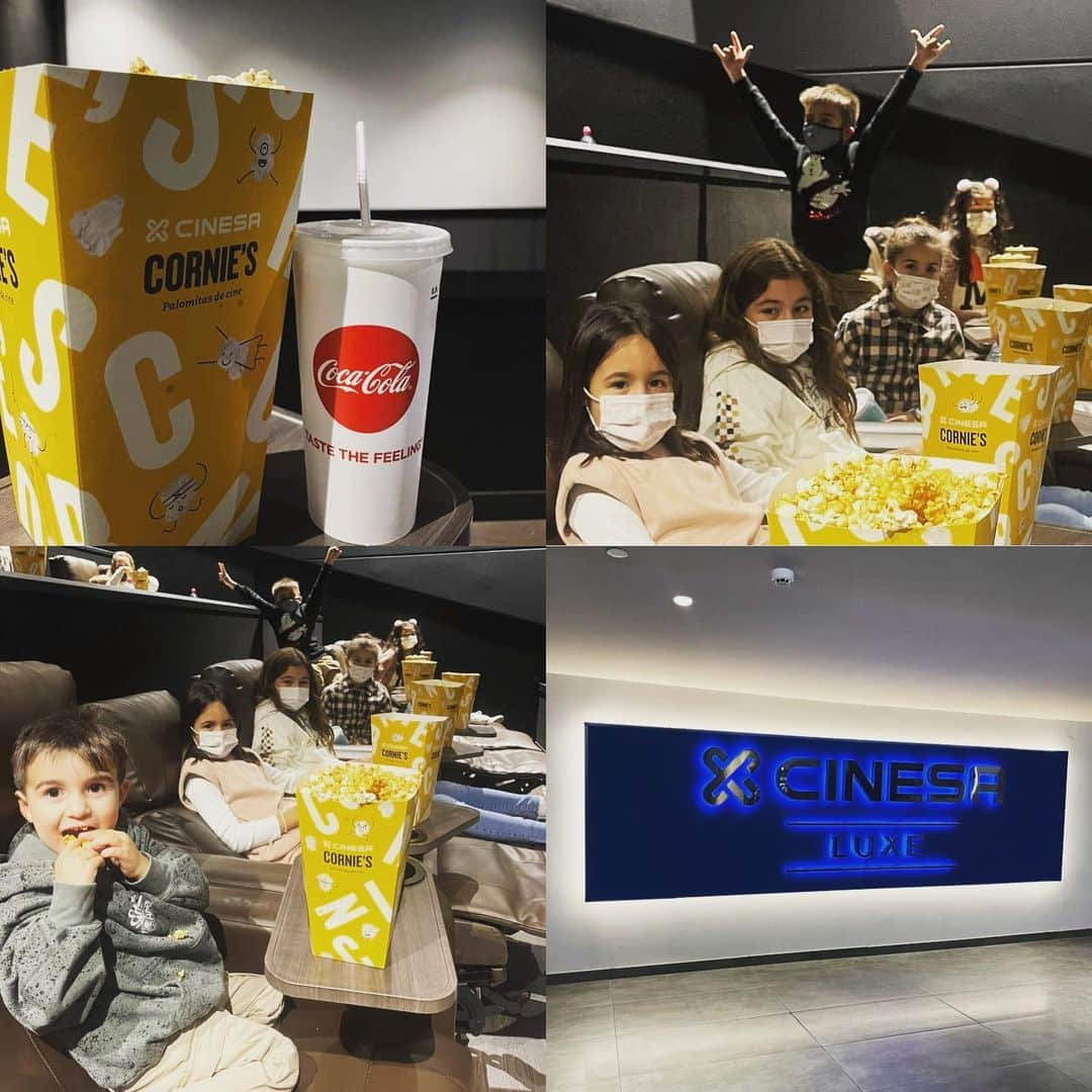 ホセ・マリア・ヒメネスさんのインスタグラム写真 - (ホセ・マリア・ヒメネスInstagram)「Gracias @cinesa.es por permitirnos disfrutar de un pack reservado por el cumple de Luchito.」2月6日 4時42分 - josemariagimenez