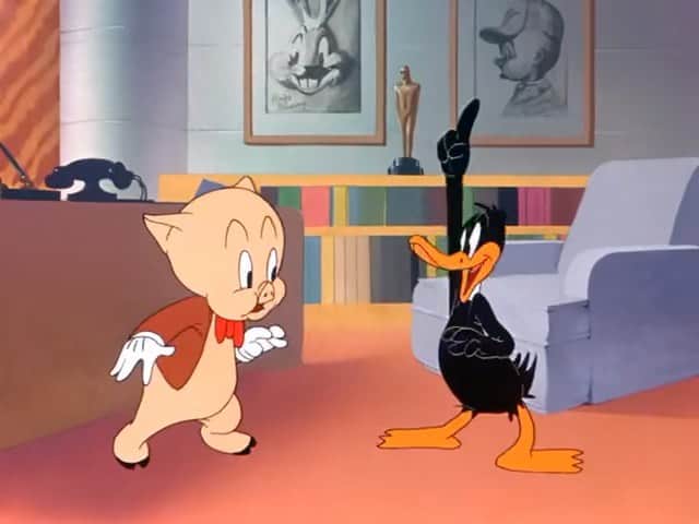 Looney Tunesのインスタグラム：「#looneytunes #cartoon #warnerbros #best #childhood #porkypig #daffyduck @bestcartoonstv」