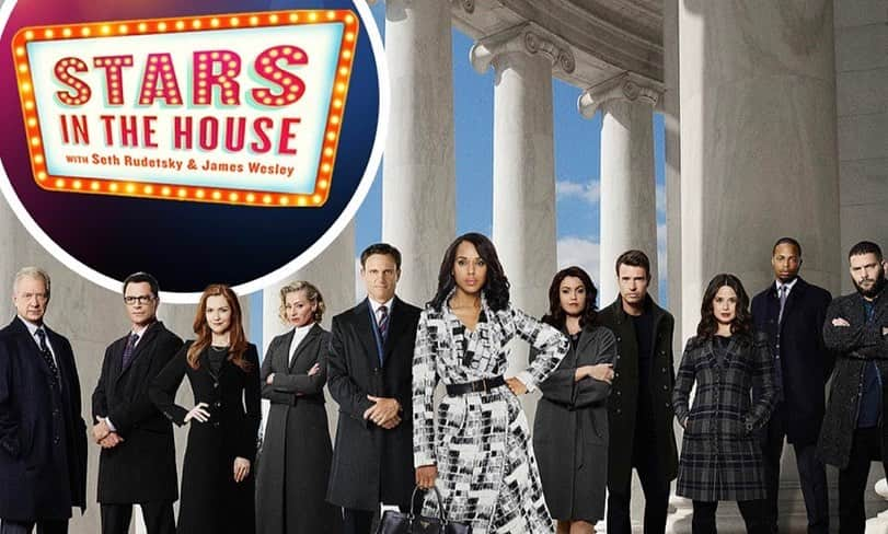 ジェフ・ペリーのインスタグラム：「TOMORROW #Gladiators! My @scandalabc fam are reuniting for the @theactorsfund on @starsinthehouse! ⭐️😊 Saturday 5pm PT/8pm ET on @people’s social channels🔥🙌 #scandal #scandalfam #starsinthehouse #theactorsfund」