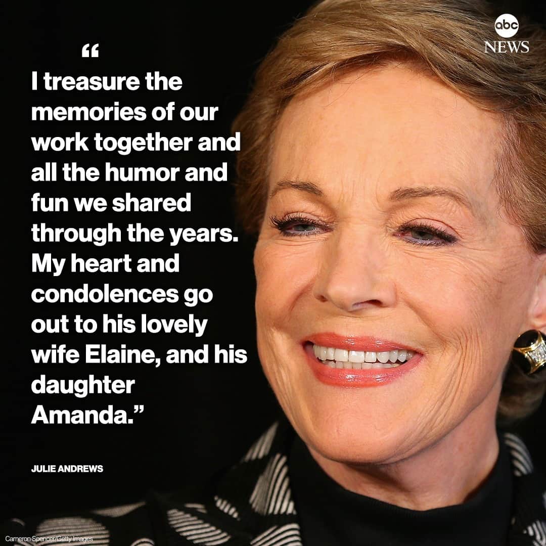 ABC Newsさんのインスタグラム写真 - (ABC NewsInstagram)「Julie Andrews on the passing of her "The Sound of Music" co-star Christopher Plummer: "I treasure the memories of our work together and all the humor and fun we shared through the years." #julieandrews #thesoundofmusic #christopherplummer」2月6日 5時34分 - abcnews
