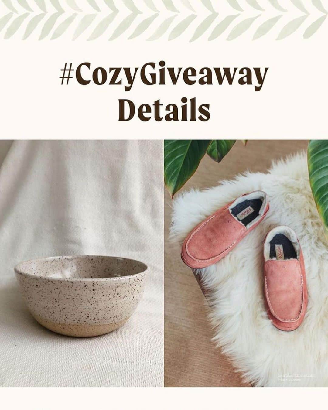 Tamikoさんのインスタグラム写真 - (TamikoInstagram)「Join me on @olukai’s page in a little wheel throwing tutorial 🌱 also don’t forget to enter to win these comfy shoes and the handmade @tamikoclairestoneware bowl I throw in this session ✨ photo @markkushimi  #cozygiveaway #tamikoclaire」2月6日 5時44分 - tamikokonuts