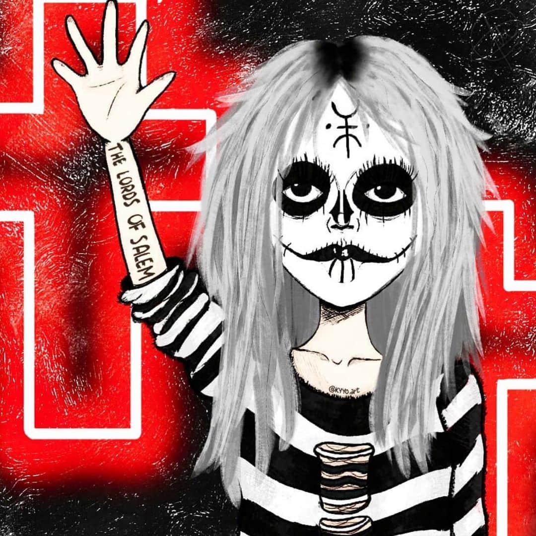 ロブ・ゾンビのインスタグラム：「FAN ART FRIDAY!! Dig these new works of art! If see yours please tell us. #fanartfriday #robzombie #sherimoonzombie #richardbrake #jeffdanielphillips #sidhaig」