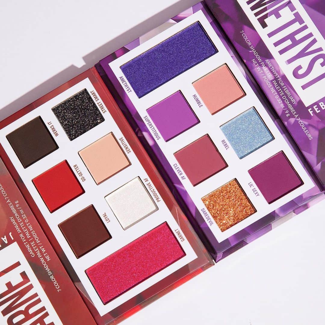 BH Cosmeticsのインスタグラム：「The first Birthstone Collection stunners make us want to pretend it's our bday every.damn.day. 🥳 Who's got em?! #bhbirthstones #bhcosmetics」