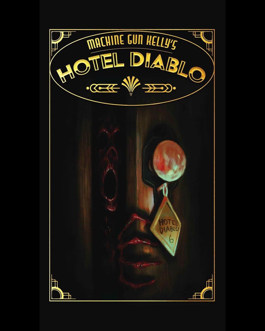 Young Gunnerさんのインスタグラム写真 - (Young GunnerInstagram)「reimagined hotel diablo into a four piece cerebral graphic novel. coming this july. pre order available now.」2月6日 8時29分 - machinegunkelly