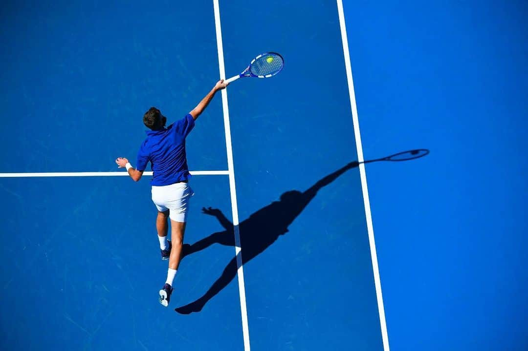 ブノワ・ペールのインスタグラム：「Pas le début d’année que j’espérai, je vais pas me plaindre sur ce qu il m arrive je vais juste m’accrocher pour faire mieux et retrouver mon niveau physique et tennistique.. #ALLEZ」