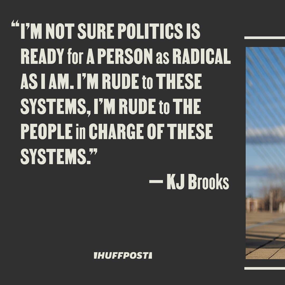 Huffington Postさんのインスタグラム写真 - (Huffington PostInstagram)「Social justice activist KJ Brooks is unapologetic about what she says.⁠⁠ ⁠⁠ Video of the 21-year-old went viral in late October after she publicly lambasted members of the Kansas City Police Board of Commissioners for their complicity in police violence against Black people. Brooks and a handful of local organizers attended the open meeting to call for the resignation of Rick Smith, who heads the tumultuous Kansas City Police Department, amid the city’s most violent year and months of protests against police brutality.⁠⁠ ⁠⁠ “I’m not nice and I don’t seek to be respectable,” Brooks said during the public meeting as she faced the five members of the board, which includes the mayor and four Kansas City residents appointed by the governor. “I’m going to spend the next two minutes reading y’all for filth, something I’m sure no one has ever done.”⁠⁠ ⁠⁠ And one by one, Brooks delivered. She said one member “exudes white privilege and is the epitome of white mediocrity” and that another — a Black pastor — was “subjecting Black people to terrorism and other un-Christ-like behavior.” She added that one member was there because she had “nothing else to do at 8 o’clock in the morning but be rich and white and retired.”⁠⁠ ⁠⁠ The viral three-and-a-half minute video helped Brooks land on Teen Vogue’s “21 Under 21” list and amass more than 300,000 followers on Instagram, where she uses her platform to openly talk about her mission to abolish the police. (She’s against reform.)⁠⁠ ⁠⁠ She’s also vocal about how Black women like herself are leading America’s racial justice movements.⁠⁠ ⁠⁠ “Black women are the backbone of this movement,” Brooks told HuffPost. “There’s not a person alive who could tell me different. A lot of the work and ideologies come from Black women.”⁠⁠ ⁠⁠ Read more at our link in bio. // 📝 @kynado // 📷 @miketphotog」2月6日 9時06分 - huffpost