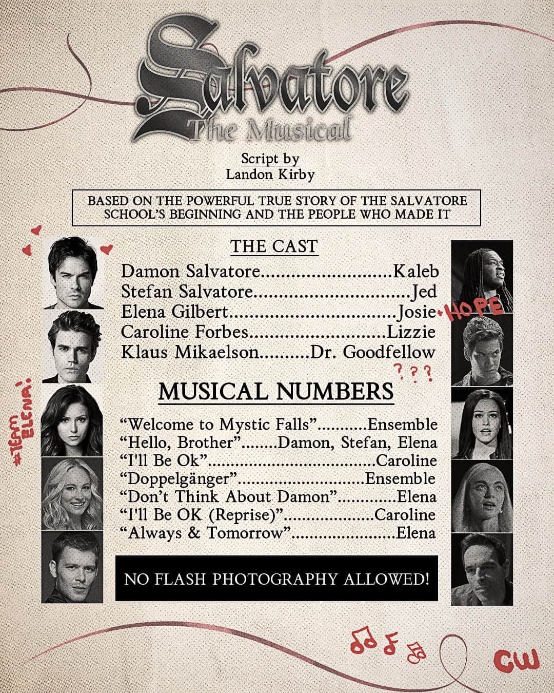 ヴァンパイア・ダイアリーズのインスタグラム：「Their stage awaits. Stream the @cwlegacies musical episode free only on The CW, link in bio. #TVD」