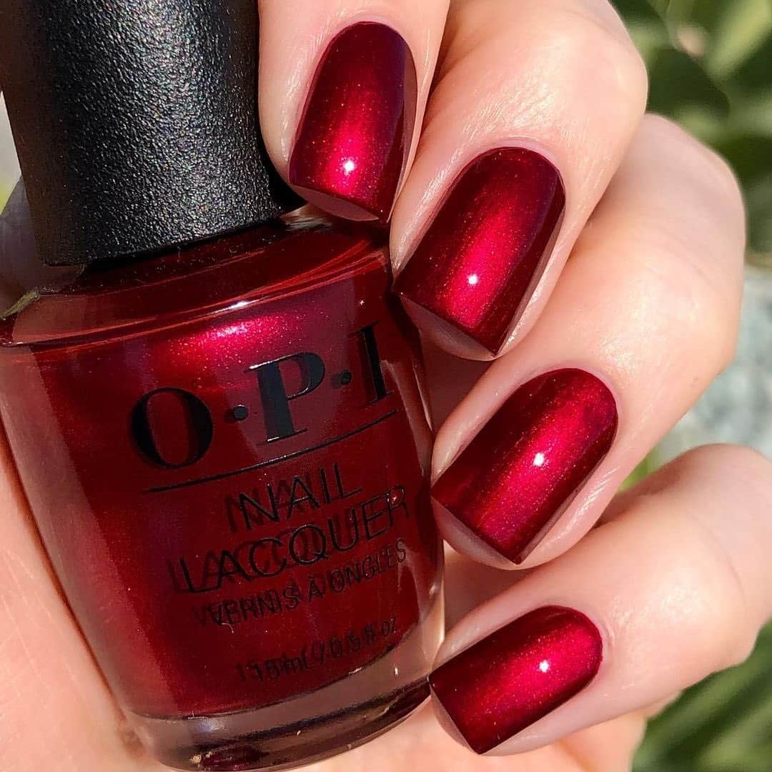 OPIさんのインスタグラム写真 - (OPIInstagram)「Raise your hand if #ImNotReallyAWaitress is "really" one of your favorite @opi shades 🙋‍♀️ By: @emmaheartssnails  #OPIObsessed #ColorIsTheAnswer #NOTD #NailSwag #NailsOfInstagram #NailsOnFleek #NailPolish #Nails #OPI #rednails #red #OPIcons #40YearsofColor」2月6日 10時40分 - opi