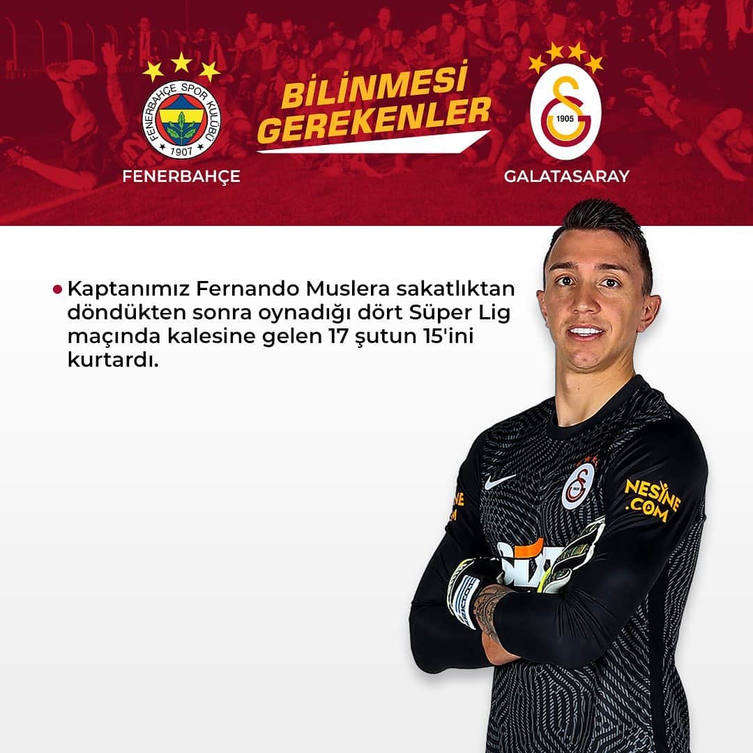 ガラタサライSKさんのインスタグラム写真 - (ガラタサライSKInstagram)「📊 Fenerbahçe - #Galatasaray maçı öncesi bilinmesi gerekenler... #FBvGS」2月6日 22時01分 - galatasaray