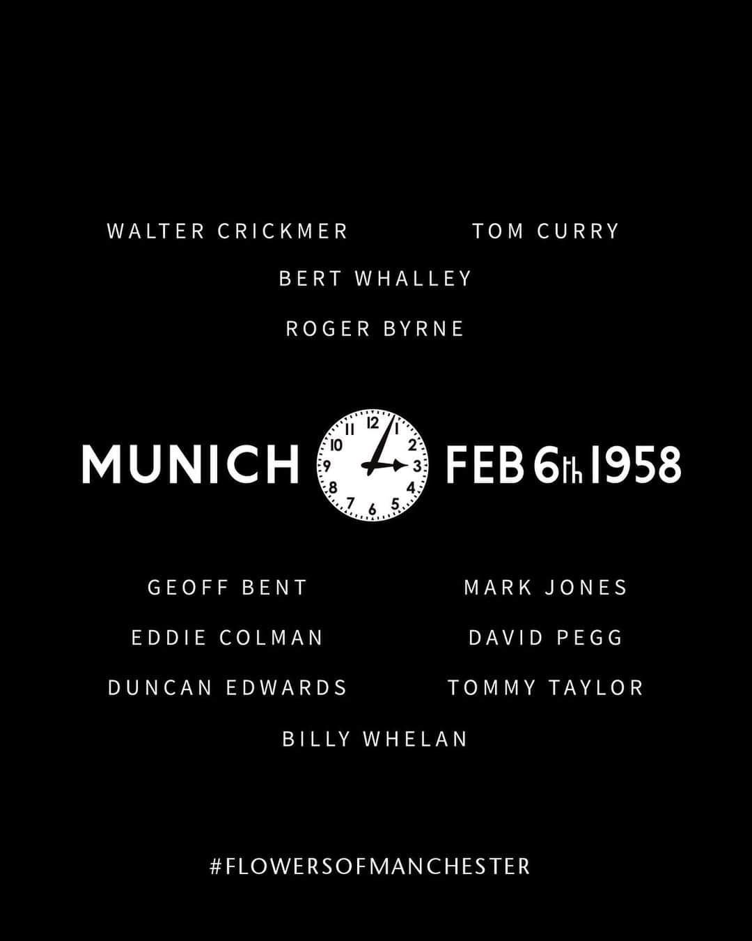 デビッド・ベッカムさんのインスタグラム写真 - (デビッド・ベッカムInstagram)「We will never forget. Today we remember The Flowers of Manchester, their legacy lives on forever ❤ #BusbyBabes @manchesterunited」2月6日 22時28分 - davidbeckham