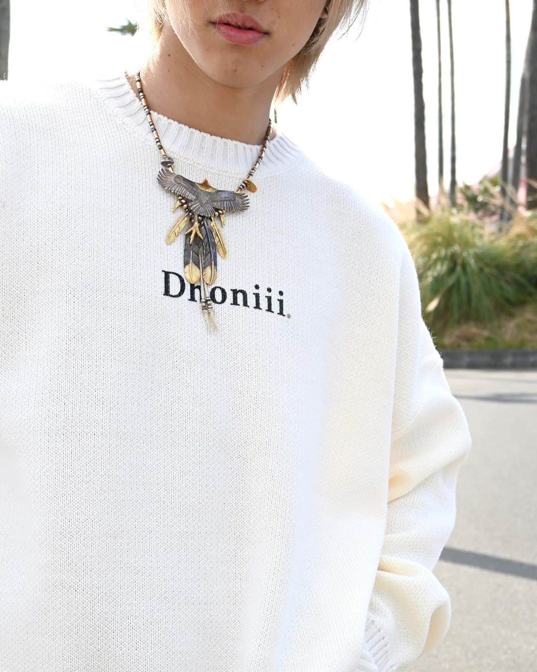 原田デイビッドさんのインスタグラム写真 - (原田デイビッドInstagram)「FREESTYLE ✌️  @dhoniii_official   #dhonii #fashion #clothes #sweater #nit  #model #モデル #ファッション #海」2月6日 22時30分 - davidharada_01