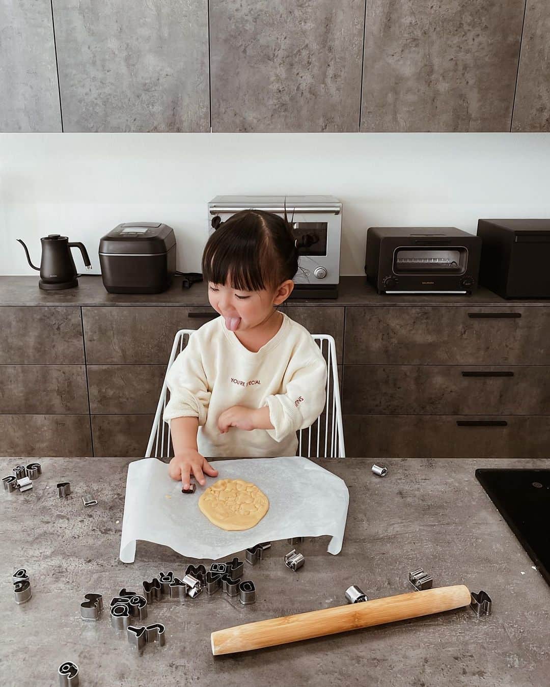 孫きょうのインスタグラム：「Saturday🍪」