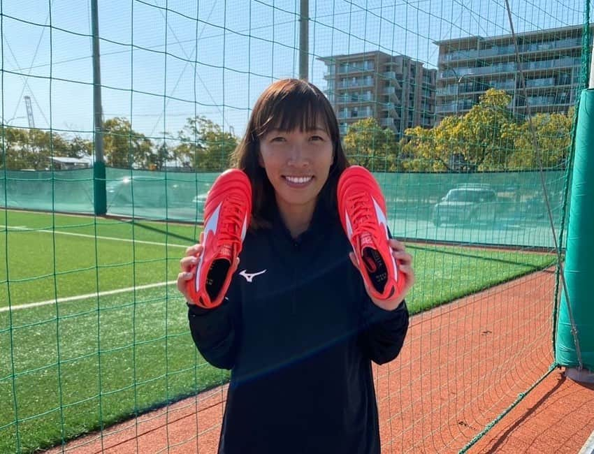 中島依美さんのインスタグラム写真 - (中島依美Instagram)「モレリアII JAPAN👏﻿ ﻿ #モレリア #スパイク﻿ #ミズノ﻿  @mizunofootballofficial  ﻿」2月6日 15時30分 - eminakajima.7