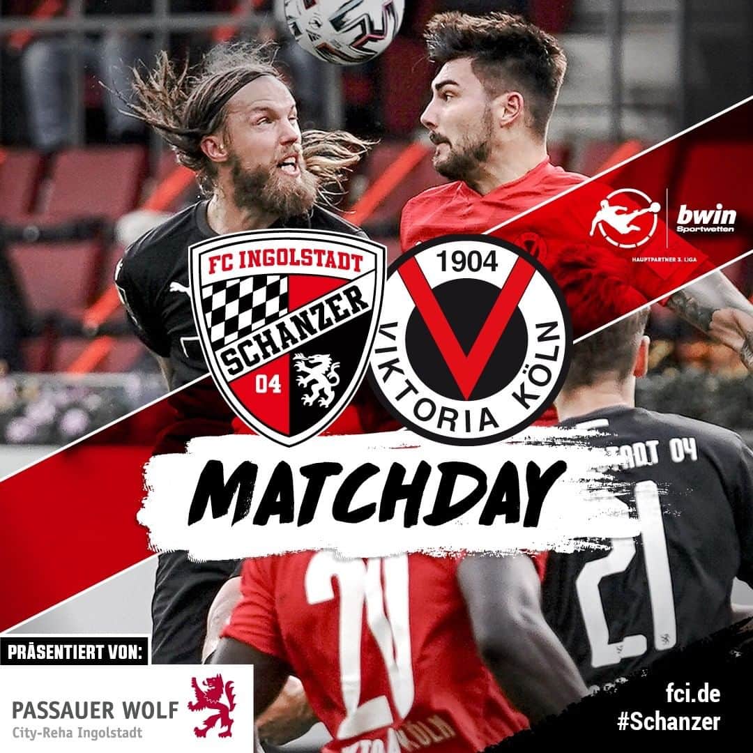 FCインゴルシュタット04のインスタグラム：「WIEDER DAHOAM - MATCHDAY‼⚽️🙌 14 Uhr: #Schanzer vs. @fcviktoriakoeln 🔥 Ihr seid dran, Männer - zeigt' uns wieder! Die Punkte bleiben auf der Schanz 🏰🏟 ___ Volles Programm für euch: Checkt einfach unsere heutige Spieltags-Insta-Story!📲 ➡️ Alle Infos zur Partie im "Schanzer Bladdl" 🗞 ➡️ Unser Liveticker von Fans für Fans berichtet ab 1 Stunde vor Anpfiff 💻 ➡️ Ab 13.15 Uhr: Unser brandneuer Spieltags-Live-Stream 🎥 ➡️ Ab 13.45 Uhr: @magentasport berichtet aus dem Audi Sportpark 📺 ➡️ Ab 13.55 Uhr: Das Schanzer Fanradio geht ON AIR 🎙📻 ____ Zufrieden mit unserem Spieltags-Angebot? 😉 . . #schanzerdassindwir #Schanzerfürimmer #Ingolstadt #FCI #FCIngolstadt #3Liga #zeigtsuns #fu3ball #soccer #fussball #football #futbol #immerweiter #zamhoidn #Team #heimspiel #Stadion #Dahoam #AudiSportpark #Rückrunde #FCIVIK #Viktoria #Köln #ViktoriaKöln #cologne #Matchday #Spieltag」