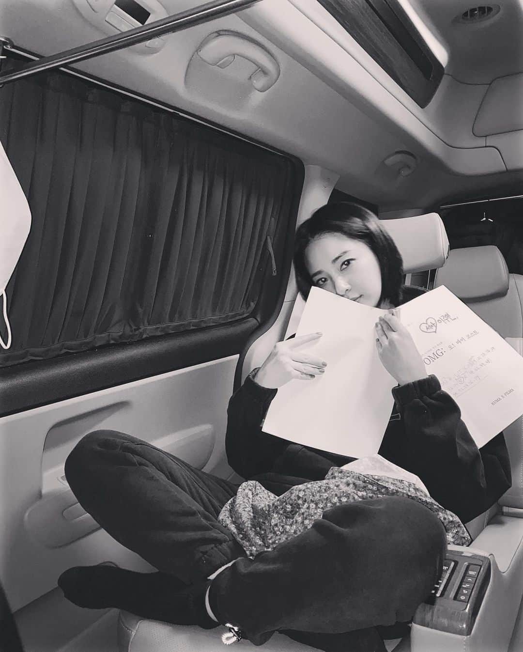 ジュヨン さんのインスタグラム写真 - (ジュヨン Instagram)「즐건 촬영장으로 🎵 #기대 🖤」2月6日 16時43分 - jupppal