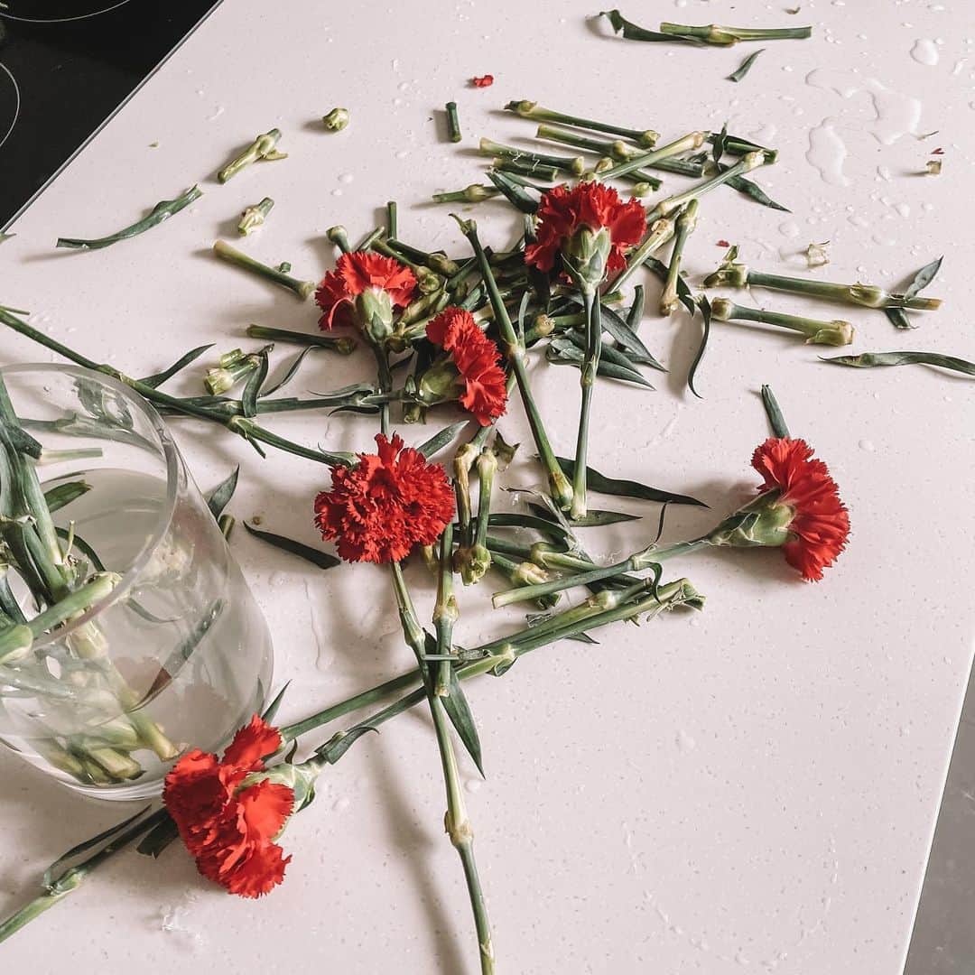 ジュリア バレットのインスタグラム：「Why I love February ❤️🌹❤️」