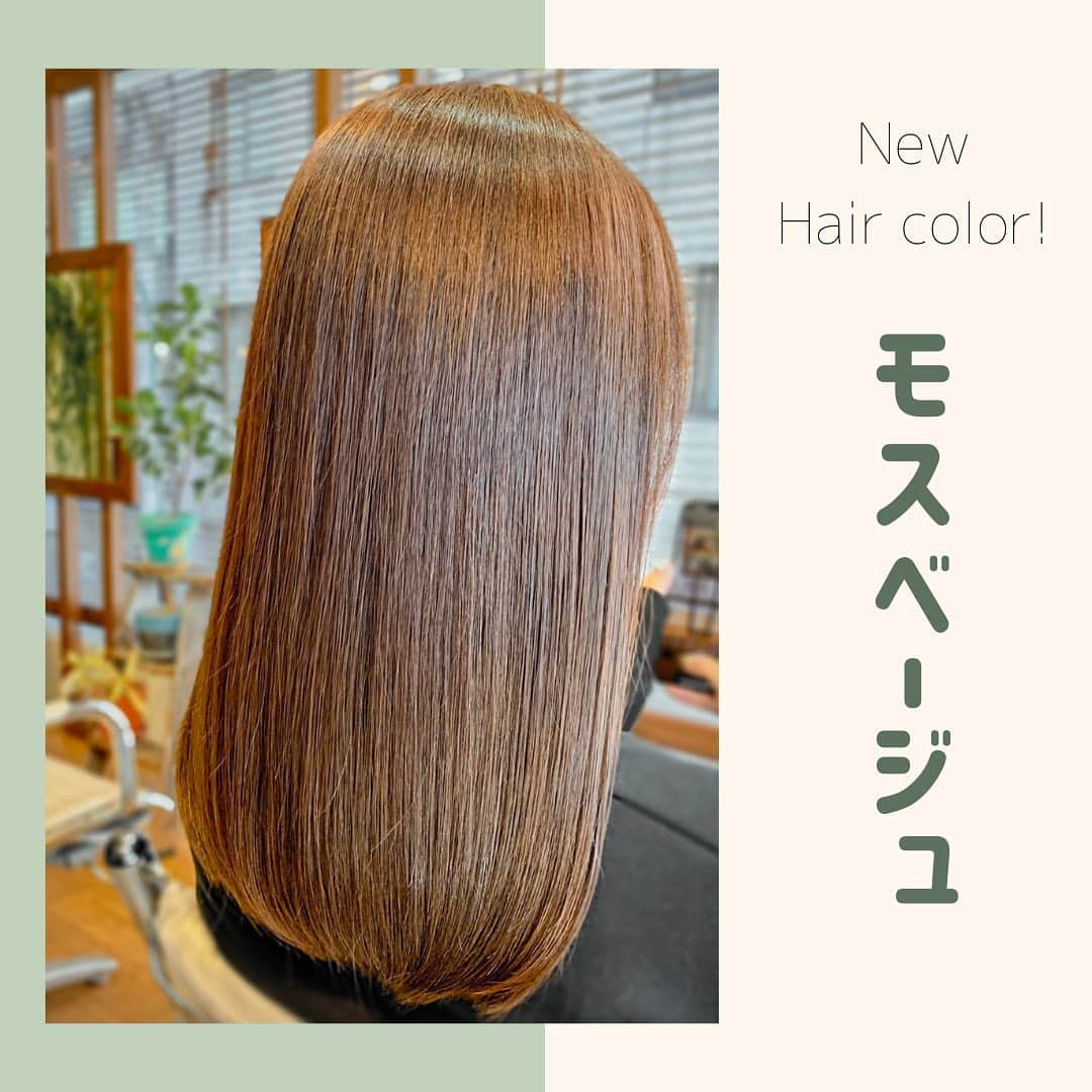 大西暁子さんのインスタグラム写真 - (大西暁子Instagram)「\ NEW HAIR COLOR 💇‍♀️﻿ / ﻿ ″モスベージュ🌳”﻿ すんごいお気に入り‼︎﻿ ﻿ 緑が入ることで抜け感ある大人な雰囲気に☺️﻿ この緑のまろやか感最高…♡ ﻿ 今回も素敵なヘアカラー ＆乾燥にやられた髪を生き返らせてくれてありがとう🥺🤲﻿ ﻿ 3枚目は撮影風景。トリプルスマホ。笑﻿ ﻿ Akkey﻿  @flowaoyama  @tadao0415 ﻿ #青山#ヘアサロン#イエベ秋#ストロングオータム﻿ #Amy#プライベートサロン#パーソナルカラー#パーソナルカラー診断#パーソナルカラーアナリスト #16タイプパーソナルカラー #16タイプパーソナルカラー診断#パーソナルカラー東京#カップル診断#ペア診断#コスメイラスト#personalcolor#illustrator #illustration #Akkey#fasion」2月6日 18時57分 - akiko_onishi11