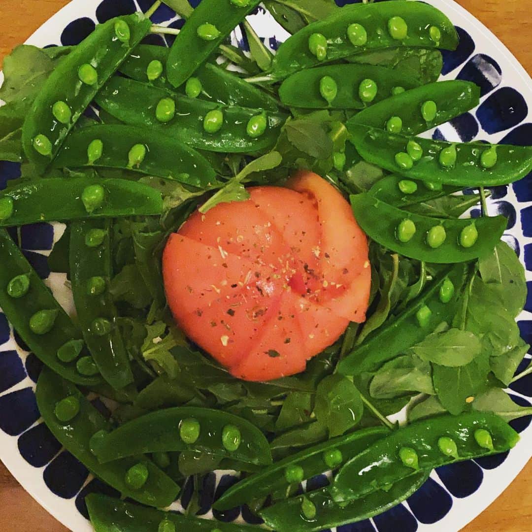 浅田信一のインスタグラム：「つまり一番好きなのは野菜🥬」