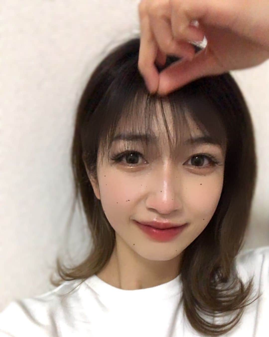 hyodo sonokaのインスタグラム：「. . きょうも ひじょーにしあわせ🤤 (前髪を直しとる自撮りで 失礼いたします🙋‍♀️)」