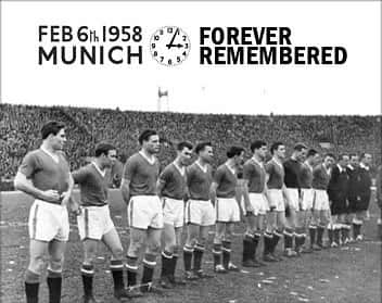 ジョーイ・バートンのインスタグラム：「A pause to remember those who tragically lost their lives in Munich.  Gone but never forgotten.  RIP #FlowersOfManchester   @ManUtd」