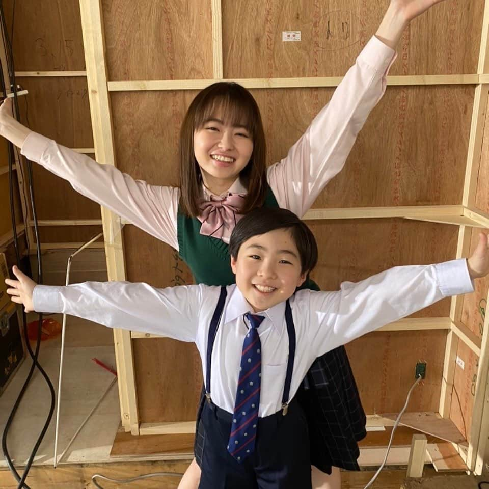 山田杏奈さんのインスタグラム写真 - (山田杏奈Instagram)「本日書けないッ！？第4話です 空役のゆんほと〜！」2月6日 20時05分 - anna_yamada_