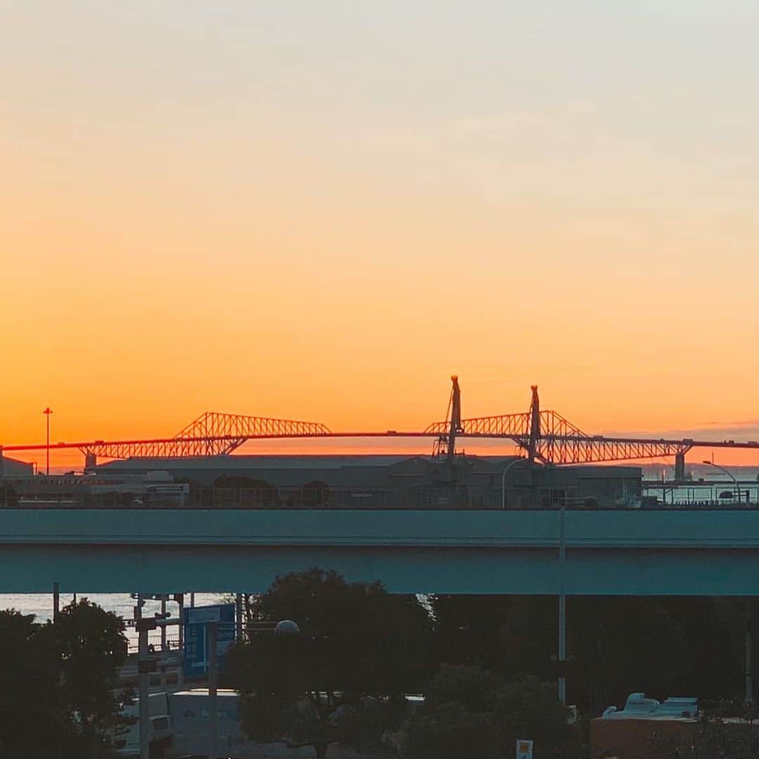 樹里咲穂さんのインスタグラム写真 - (樹里咲穂Instagram)「東京ゲートブリッジ好き❤️ でもね私が1番好きな橋は大阪港の赤い港大橋やのんよ🌉いつか写真撮りたいなぁ☺️」2月6日 20時07分 - juripyon1028