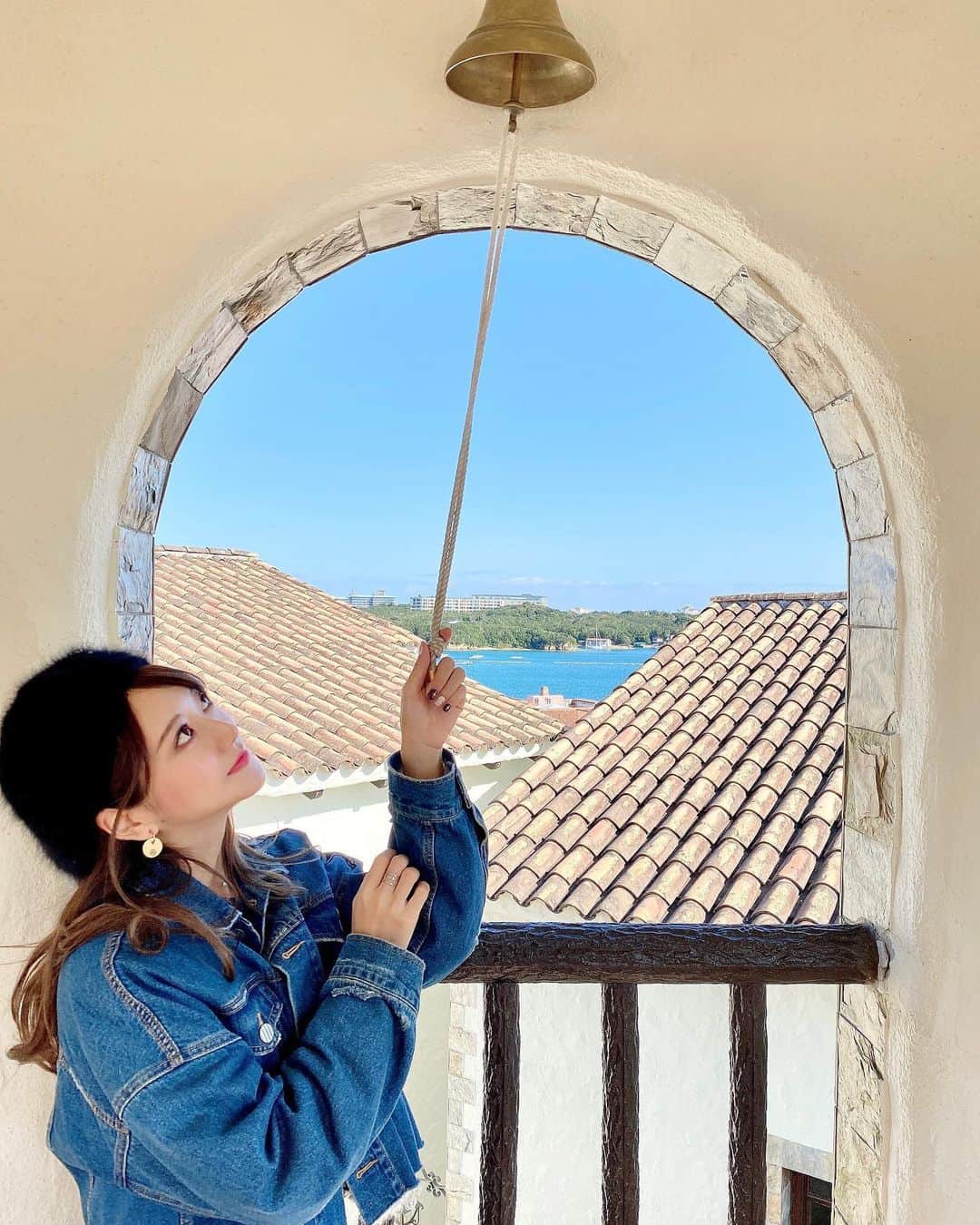 のインスタグラム：「🔔🎶﻿ ﻿ ﻿ 地中海村また行きたい🦋」