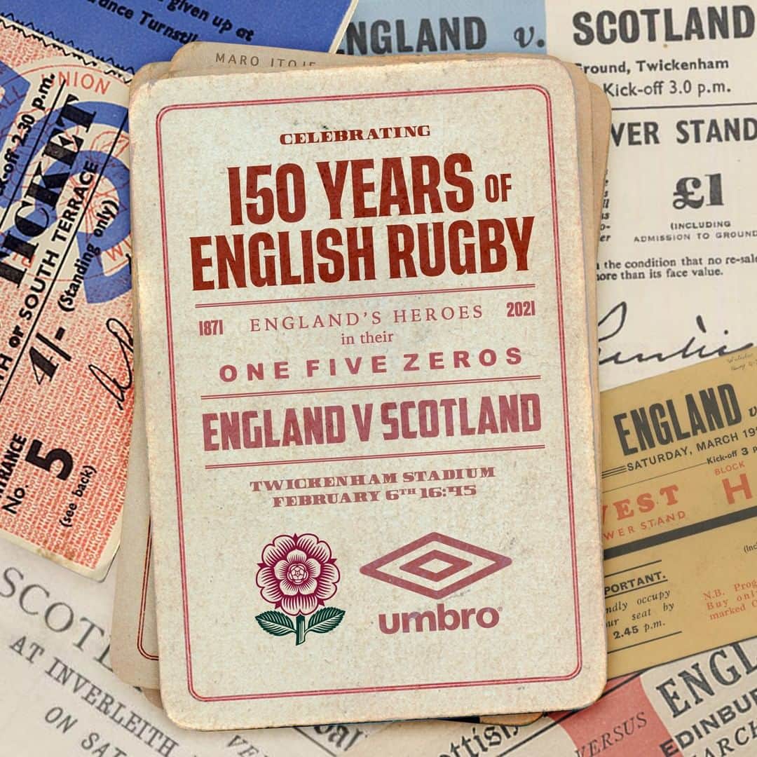 UMBROさんのインスタグラム写真 - (UMBROInstagram)「150 years of @englandrugby has brought us to this point 🌹.  The next 150 years starts today.  #UmbroRugby #Umbro #EnglandRugby #SixNations #ENGvSCO #CalcuttaCup」2月6日 21時00分 - umbro