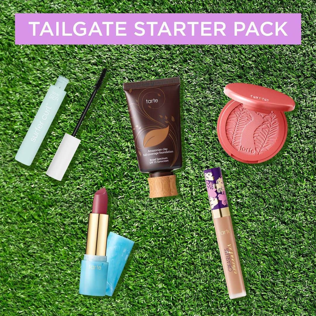 Tarte Cosmeticsさんのインスタグラム写真 - (Tarte CosmeticsInstagram)「25% OFF* SITEWIDE KICKS OFF NOW 🏈 Stock up on some of our all-star tailgate faves with code: MVP (US & INTL). Hurry & click the link in bio to tackle this sale now! BTW, keep an eye out at checkout for our heart to tarte™ button & give back with every order! Heart to tarte™ is our 501(c)(3) non-profit dedicated to causes important to us such as: anti-cyberbullying, environmental & animal conservancy, disaster relief & women’s health 💜 #SBLV #crueltyfree #rethinknatural」2月7日 7時03分 - tartecosmetics