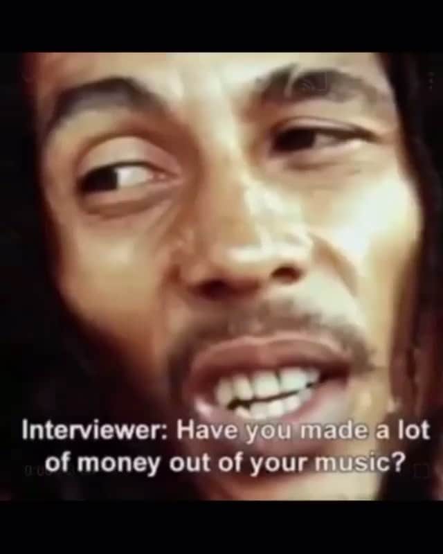 のインスタグラム：「#Repost @chnge with @make_repost ・・・ Bob Marley would have been 76 years old today. Happy birthday to a legend 🖤」