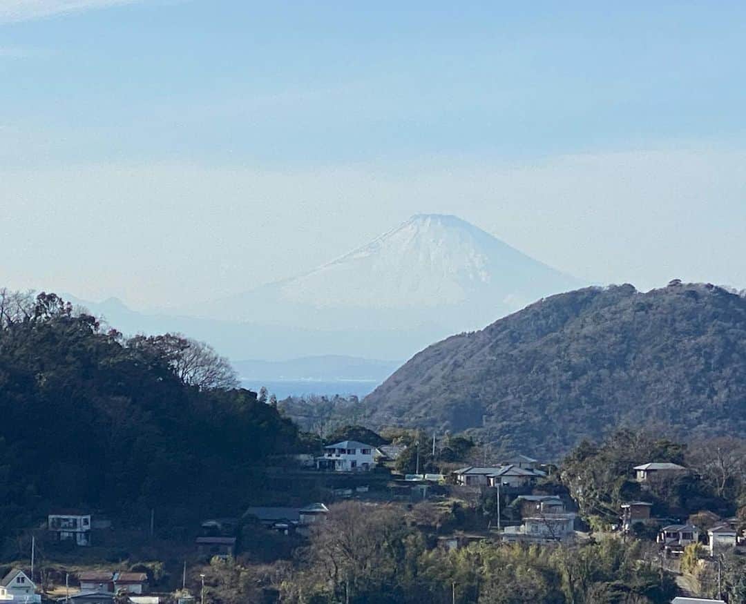 角田陽一郎さんのインスタグラム写真 - (角田陽一郎Instagram)「富士薄景」2月7日 7時54分 - kakuichi44