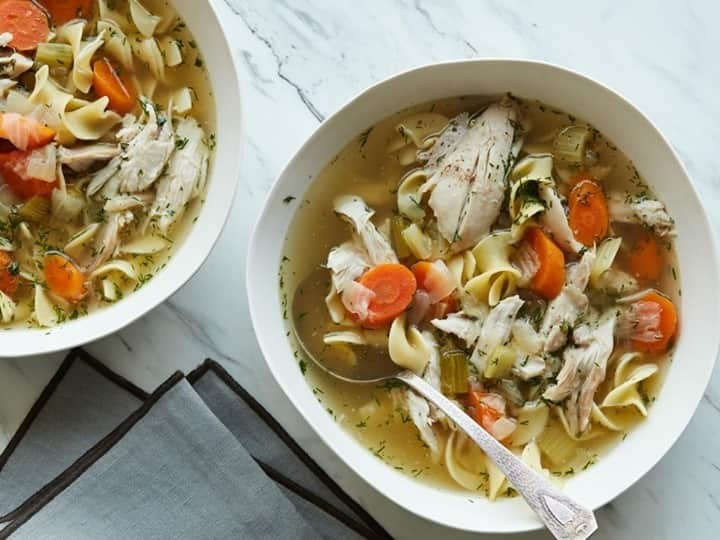 HGTVさんのインスタグラム写真 - (HGTVInstagram)「It's officially soup season. 🥣 @FoodNetwork rounded up 13 delectable soups that you can make in your Instant Pot, and we've stashed them at the link in our profile. 🔝 🍲⁠ ⁠ An Instant Pot can handle a whole chicken, which is perfect for this comforting soup. 🍜 😋  Find this deliciously easy recipe when you click on the link in our profile (and then select this tasty photo).⁠ ⁠ What soups are you making this winter? 🥶 Let us know in the comments! ⁠ ⁠ 📸 Matt Armendariz⁠ ⁠ #FreshStart #FoodNetwork #instantpotrecipes #instantpot #chickennoodlesoup #soupseason」2月7日 2時02分 - hgtv