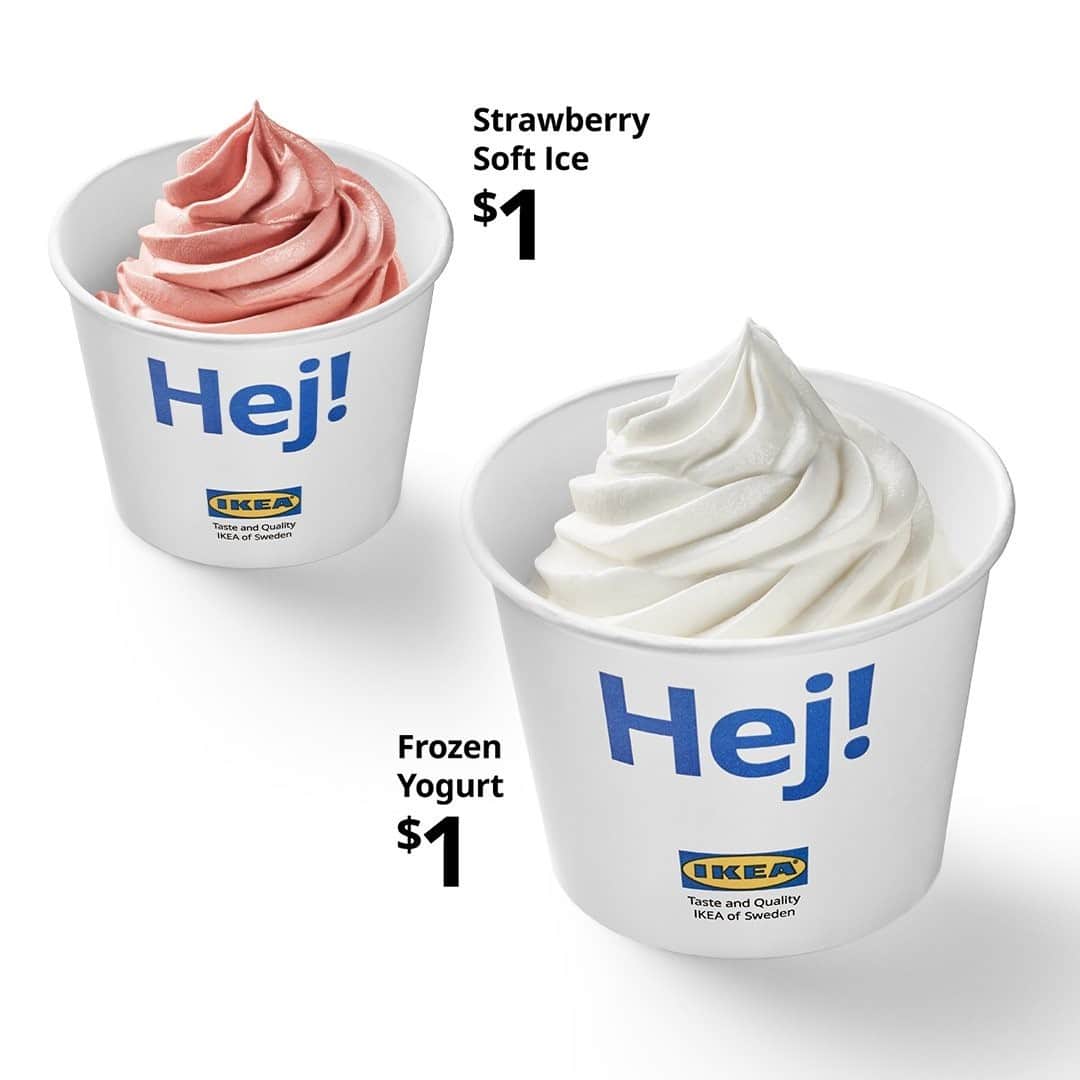 IKEA USAさんのインスタグラム写真 - (IKEA USAInstagram)「Had a hectic week? Treat yourself to a stress soothing, brain freezing, absolutely blissful frozen treat. You've earned it! Link in bio to find your local store.」2月7日 3時00分 - ikeausa