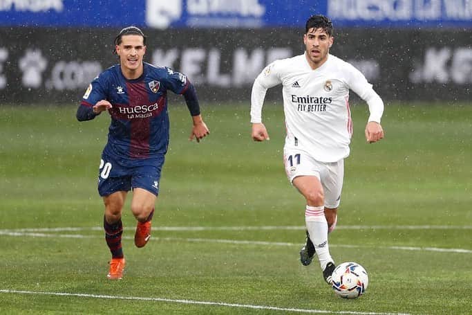 マルコ・アセンシオのインスタグラム：「Victoria de carácter. ¡¡Vamos equipo!! 🔥⚽️ #HalaMadrid」