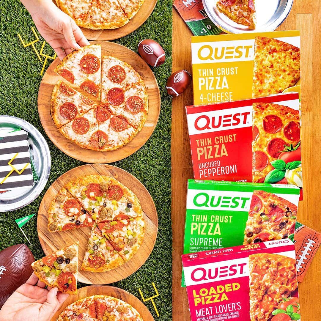 questnutritionさんのインスタグラム写真 - (questnutritionInstagram)「Ready for the #BigGame!? 🙌🏈🤩 Find Quest Chips & Pizza in a store nearest you using the “Quest Store Locator” via the link in our bio. 💯 #OnaQuest #QuestNutrition」2月7日 3時49分 - questnutrition
