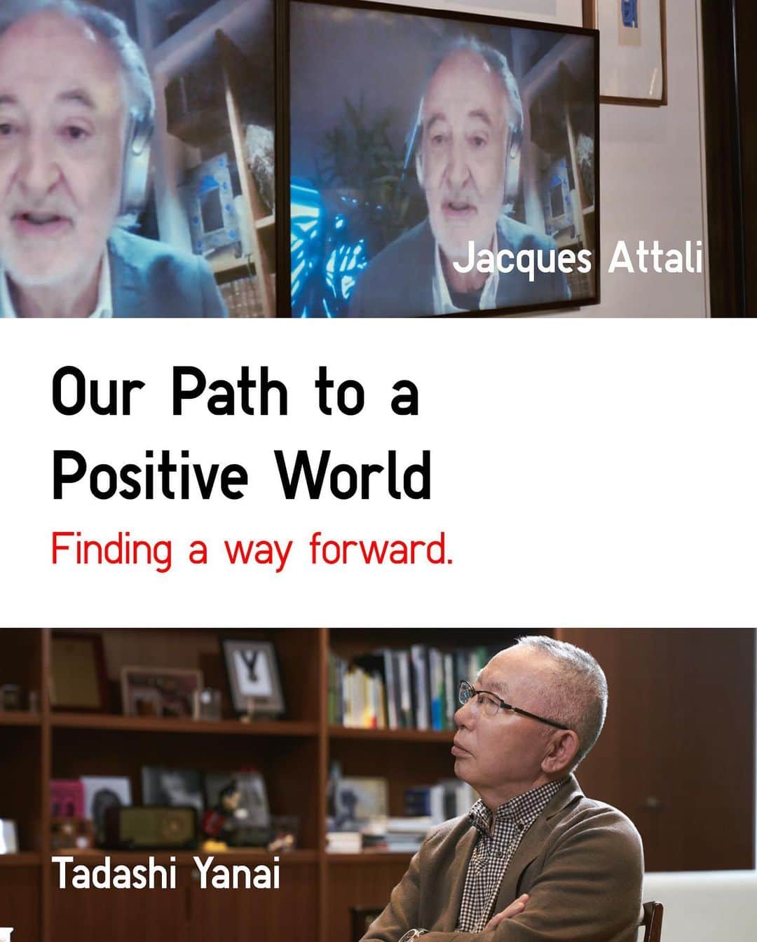 UNIQLO UKさんのインスタグラム写真 - (UNIQLO UKInstagram)「We’re proud to announce the release of our sustainability report, featuring Our Path to a Positive World. This special conversation between economist Jacques Attali and UNIQLO Founder, and Chairman, President & CEO of the Fast Retailing Group Tadashi Yanai explores a more sustainable future. Swipe left for highlights on our progress toward making this world a better place for all. Because we believe in the power of clothing.   #UNIQLOSustainability #UNIQLO #LifeWear」2月7日 3時56分 - uniqlo_uk