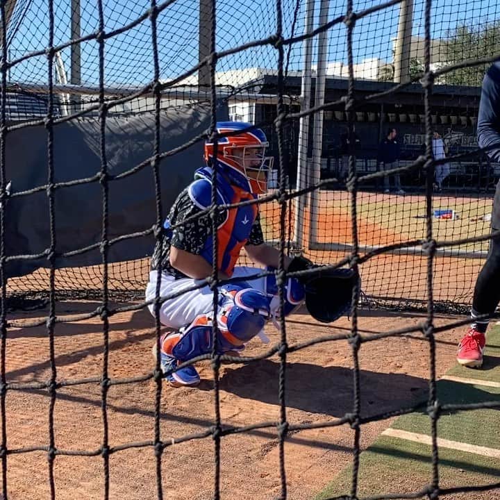 レネ・リベラのインスタグラム：「My job will always be to encourage and mentor the pitchers. I have always been a pitchers catcher. If they do good, its a good day for me.」