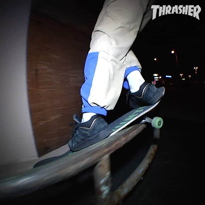 スラッシャーのインスタグラム：「🚐 @wknd_skateboards VAN DOWN video is LIVE on ThrasherMagazine.com 📡」