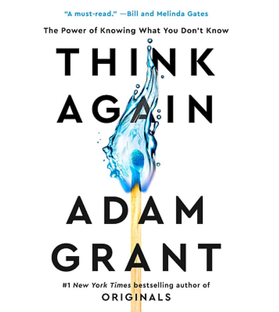 タイラ・バンクスのインスタグラム：「This man is pretty genius. I’ve learned so much from him. I’m really excited to read his new book, THINK AGAIN—it’s about rethinking our opinions, opening other people’s minds, and building cultures of lifelong learning. @AdamGrant, I can’t wait to dig deep into this. You continue to amaze me. 💛Tyra」